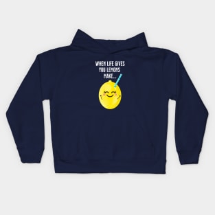 When Life Gives You Lemons 2 Kids Hoodie